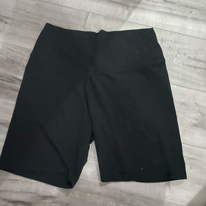 Black aerie biker shorts